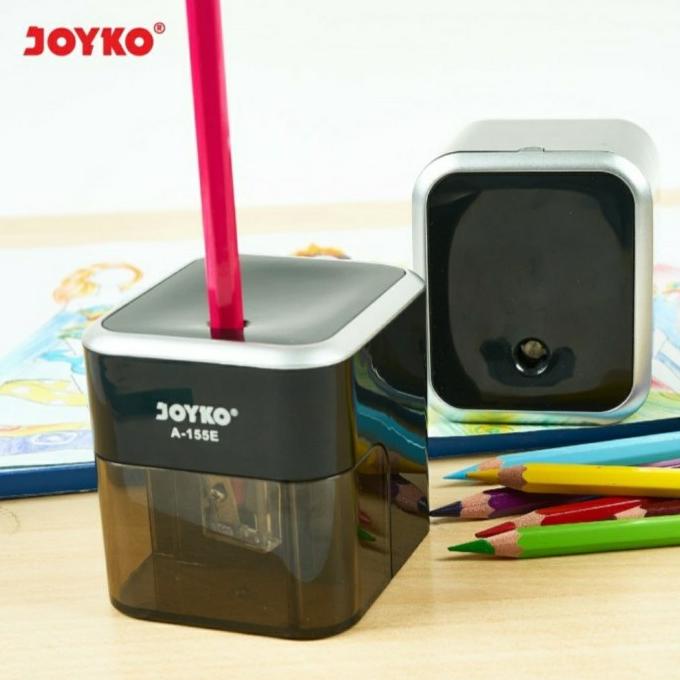 

JOYKO A115E ELECTRIC SHARPENER SERUTAN RAUTAN PENSIL OTOMATIS