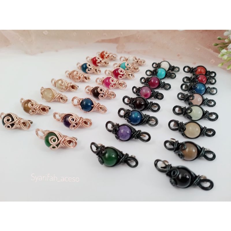 Bros Peniti Dagu Batu Bros Kecil Peniti Hijab