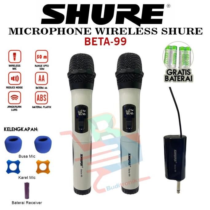 Mic Wireless Shure Beta 99 Handheld BETA99 / Mikrofon Shure