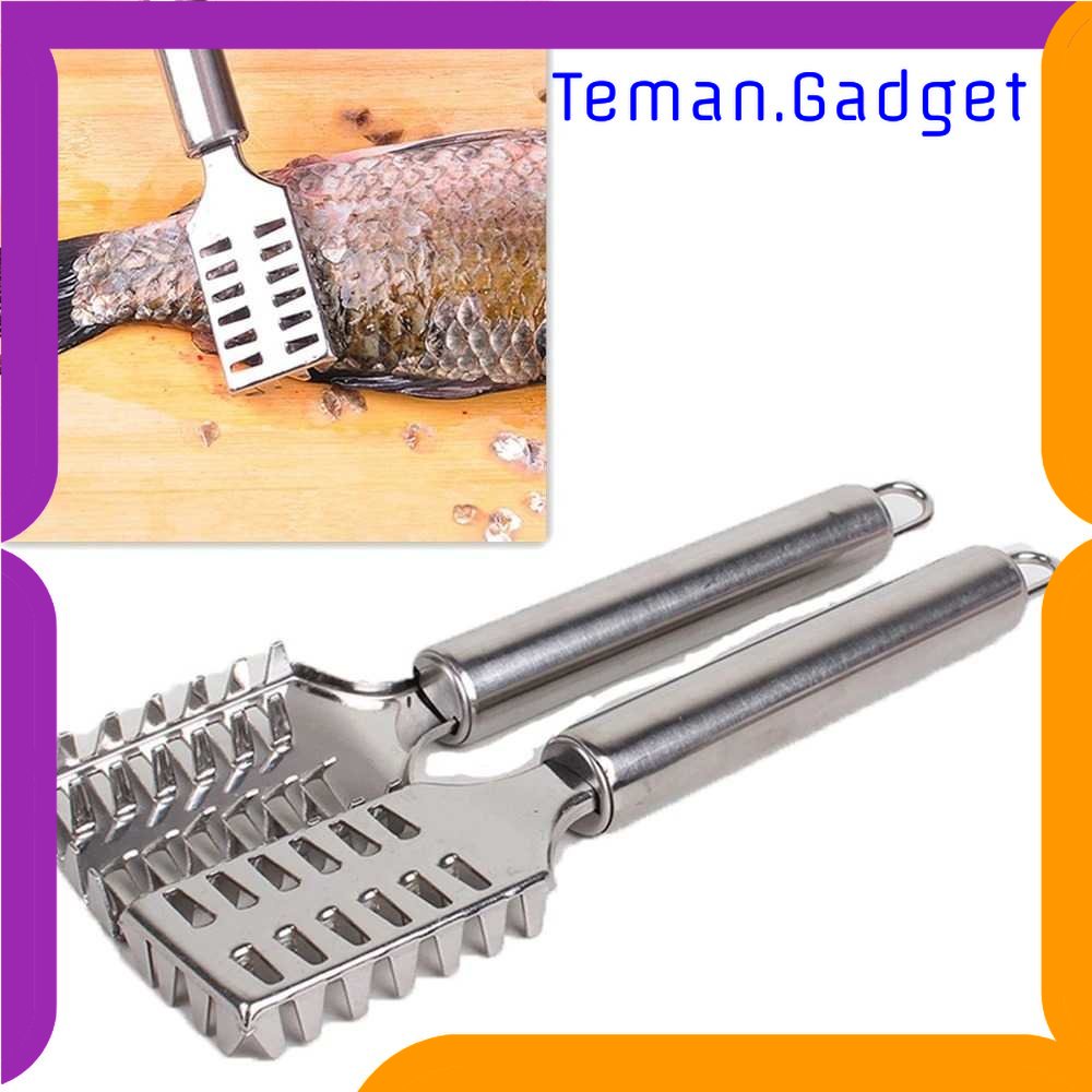 TG - DPR LISM Peeler Pisau Pengupas Sisik Ikan Fish Skin Scraper Stainless - FKW30