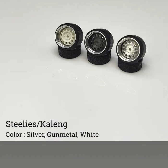 Ban Karet Hotwheels Diecast 64 Atwoconcept - Steelies / Kaleng #Bergaransi