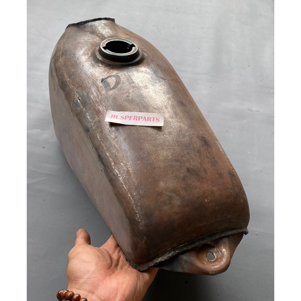 Tengki trail klasik model DTX DT 100 X tangki trail tua yamaha DT100 tengki trail jadul trail vintag