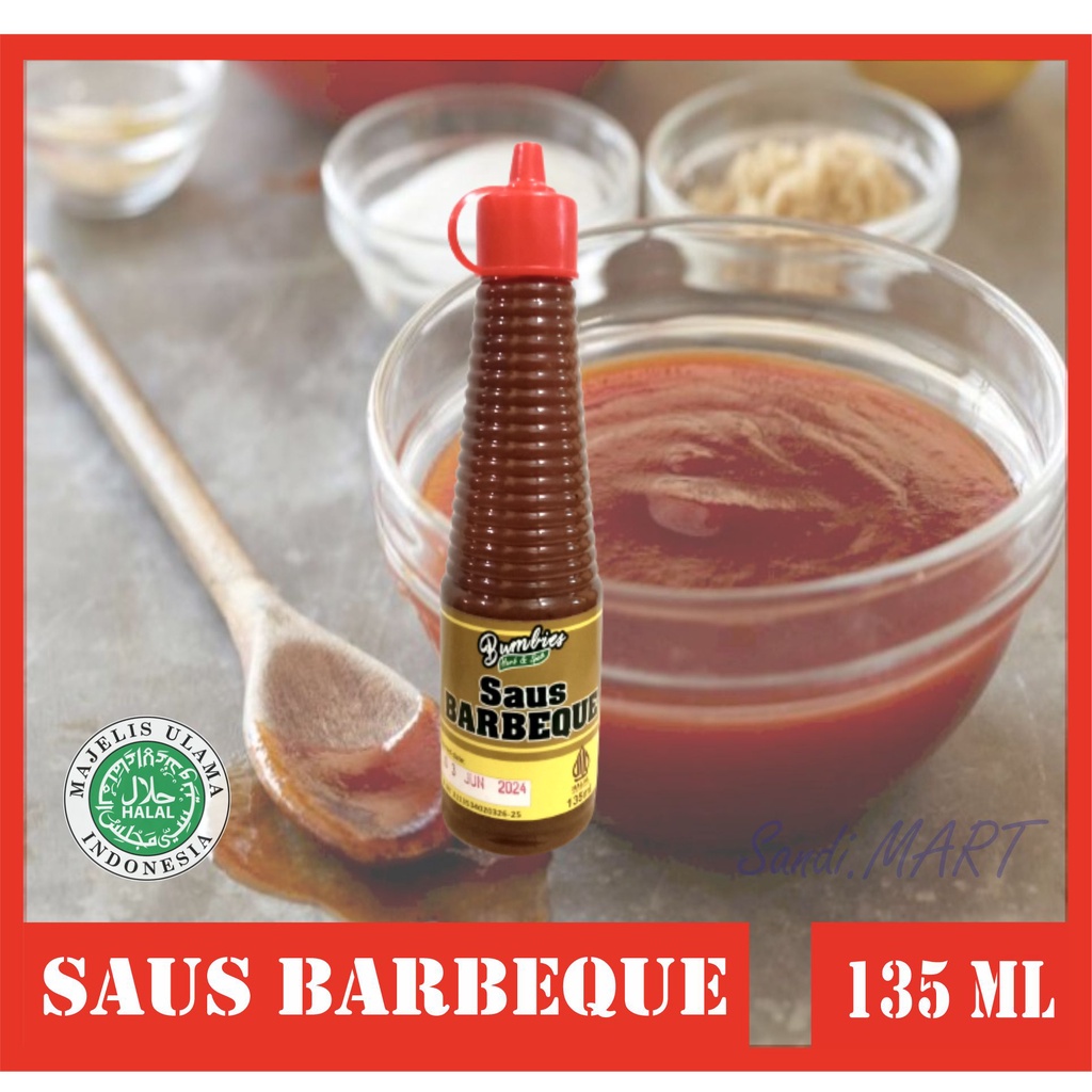 

Saos Barbeque Bumbies Condiment 135ml HALAL | Saos Barbeku | Saos BBQ | Saus Baberque | Saos Pelengkap