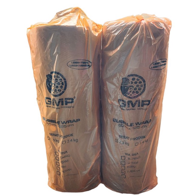 Bubble Wrap GMP 50cm x 125 cm HITAM