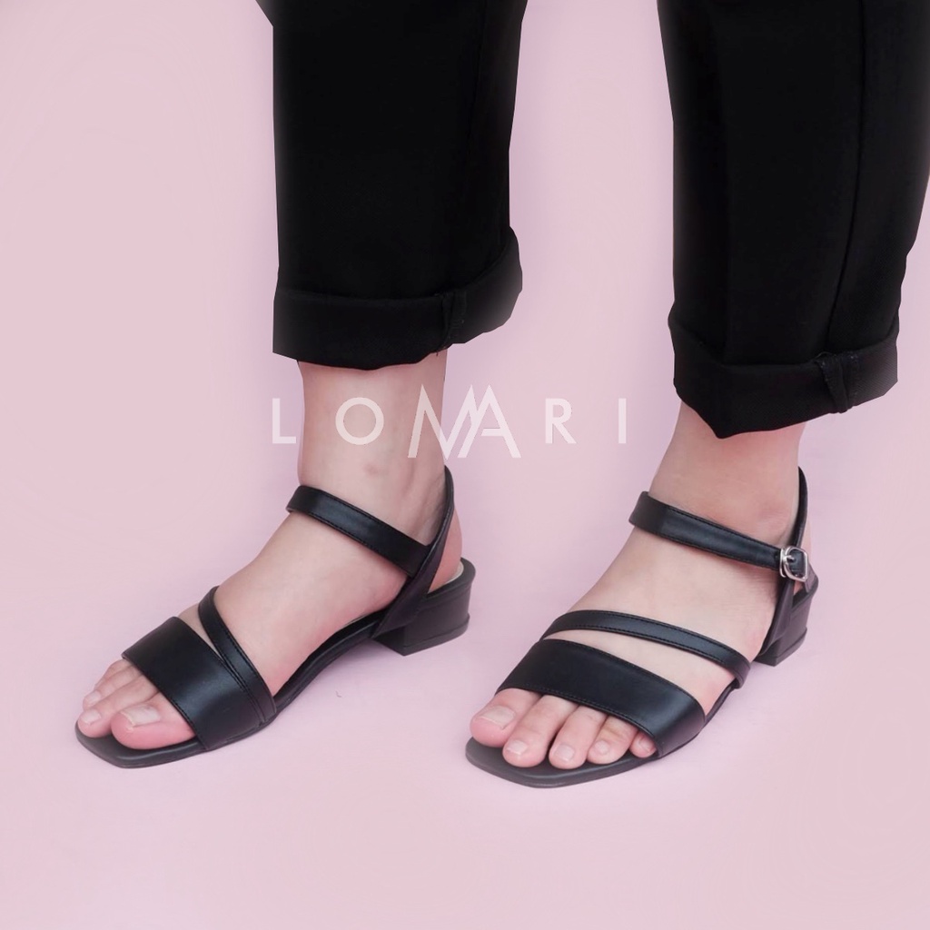 GLYNN SERIES LOMARI 3CM - Sandal Heels Wanita