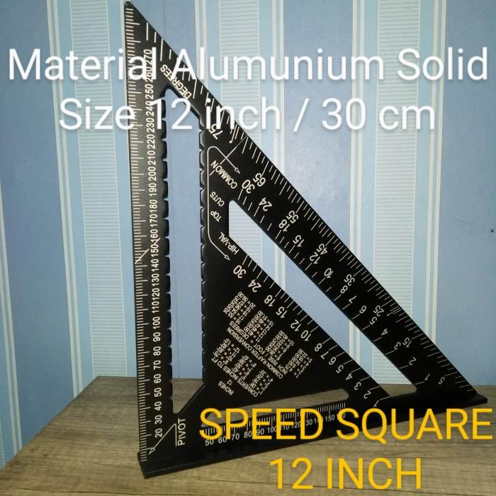 

Penggaris Segitiga,Sekon 12 Inch Besar 30 Cm Penggaris Segitiga Hitam 061
