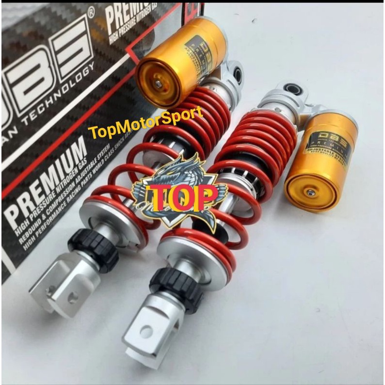 SHOCK BELAKANG TABUNG ATAS DBS AEROX / NEW NMAX UKURAN 310MM DBS 655 PREMIUM ORIGINAL DBS BEST QUALI