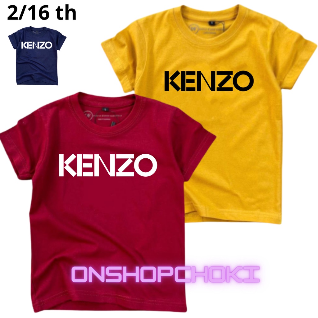 Kaos Anak USIA 2-16 tahun/ LOGO KEN20 kaos unisex/ kaos anak lucu/ kaos anak laki laki/ kaos anak perempuan