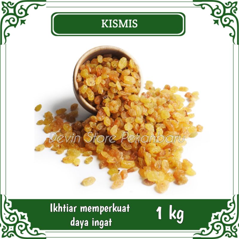 

Kismis Mutiara Manis 1 Kg / Simin