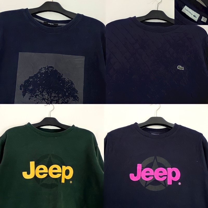 crewneck lacoste original unisex