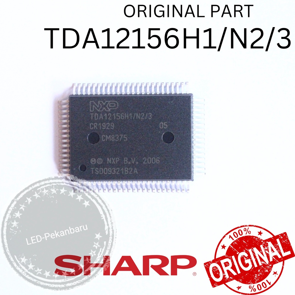 ORIGINAL MICOM TDA12156H1/N2/3 TDA12156 TDA12156H1 IC PROGRAM TV SHARP