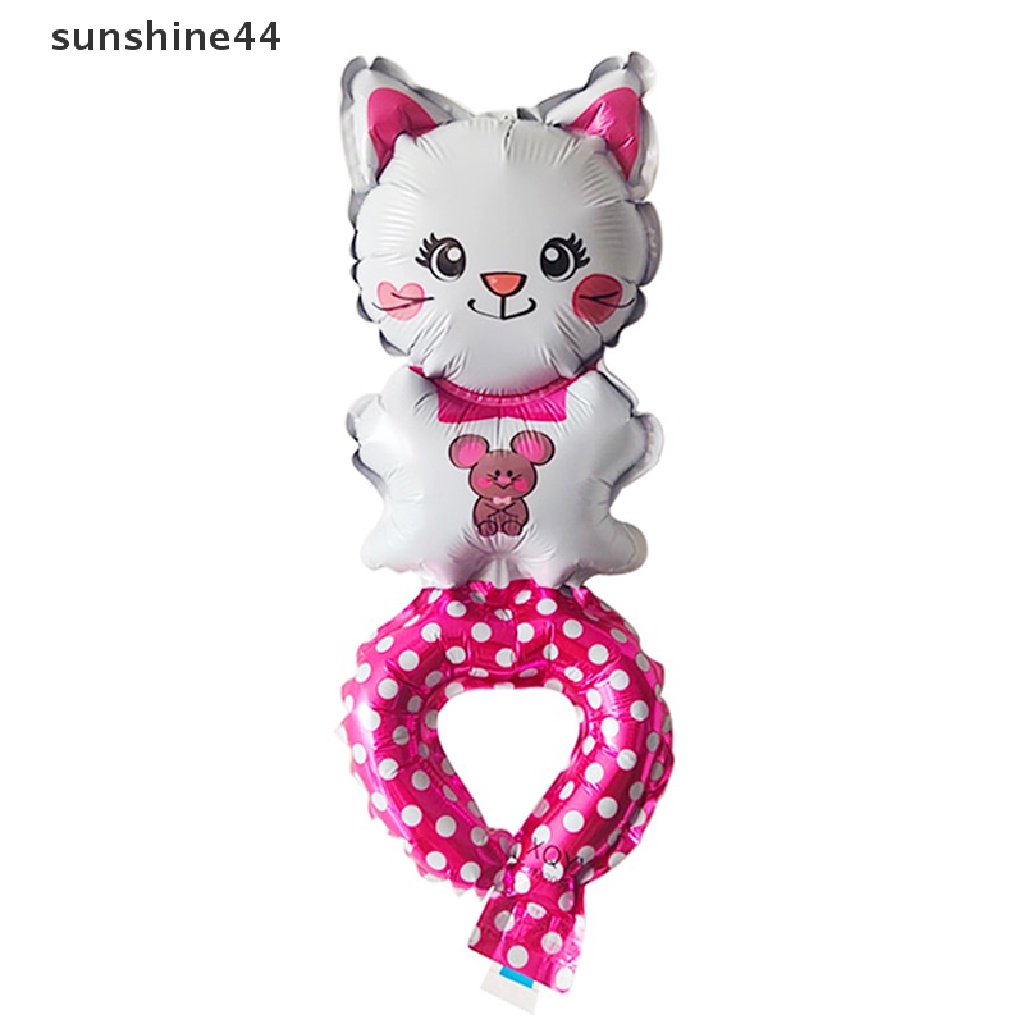 Sunshine 25pcs Lucu Hewan Tangan Memakai Balon Monyet Kelinci Domba Pergelangan Tangan Balon Pesta.