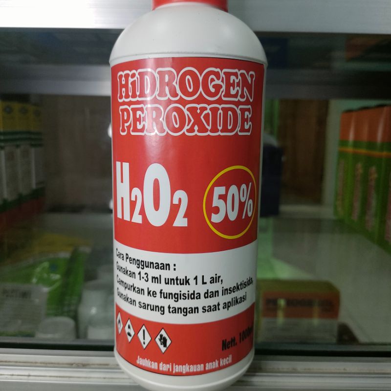 H2O2 50% 1Liter Anti Bakteri Dan Jamur H2o2