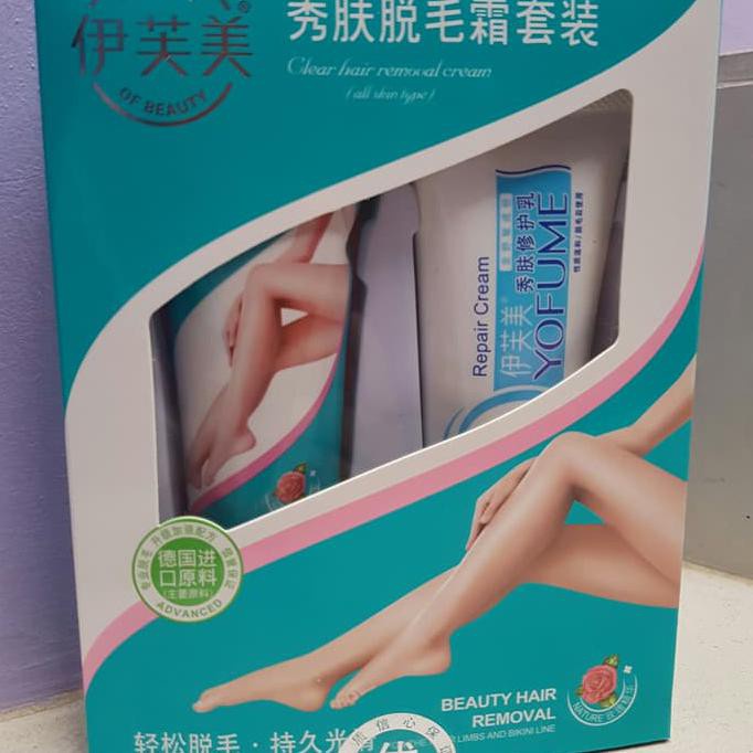 BISA COD | Yofume Cream Asli Original Obat Perontok Bulu Permanen