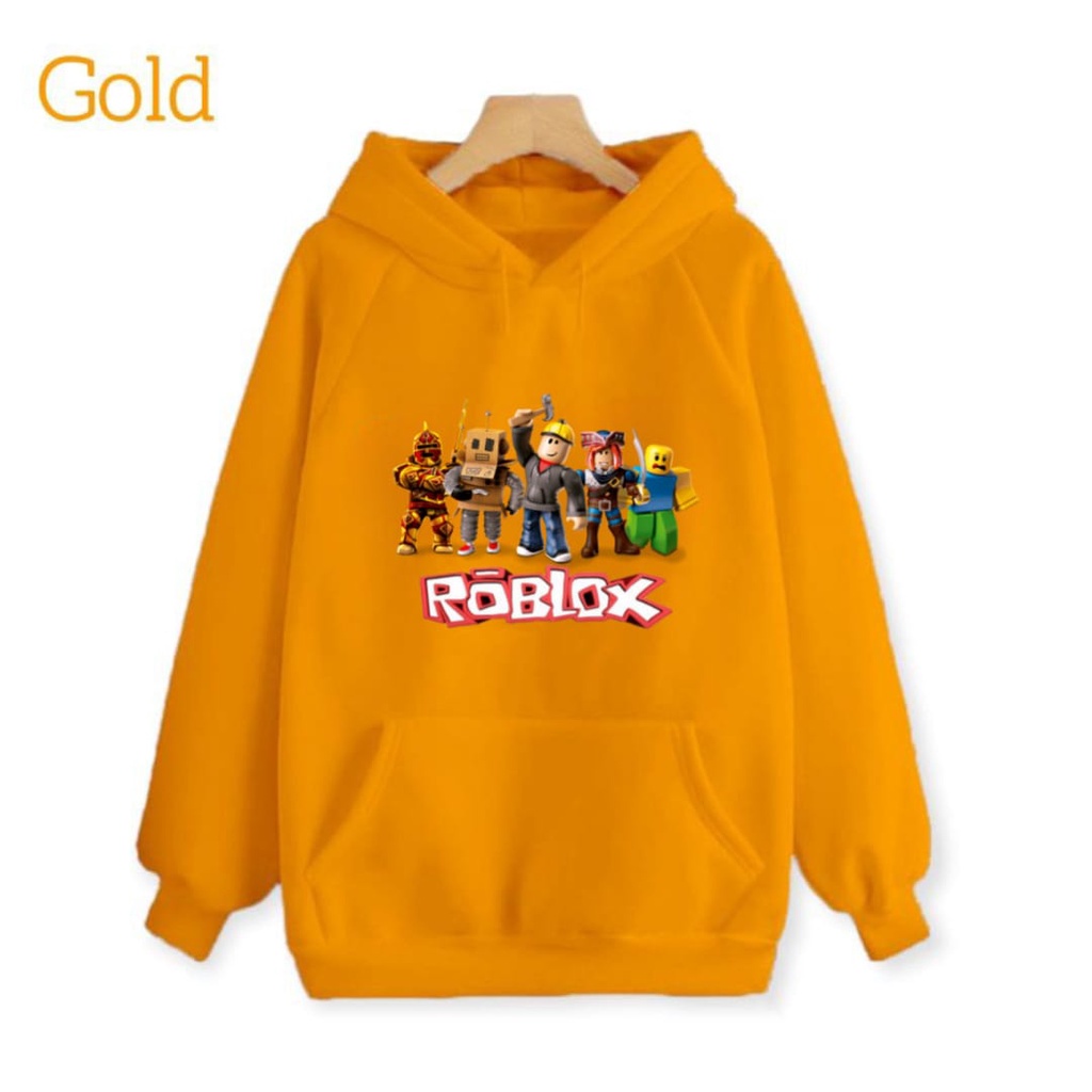 Sweater Hoodie Roblox Viral Trend Anak Laki Laki (S.M.L.XL)