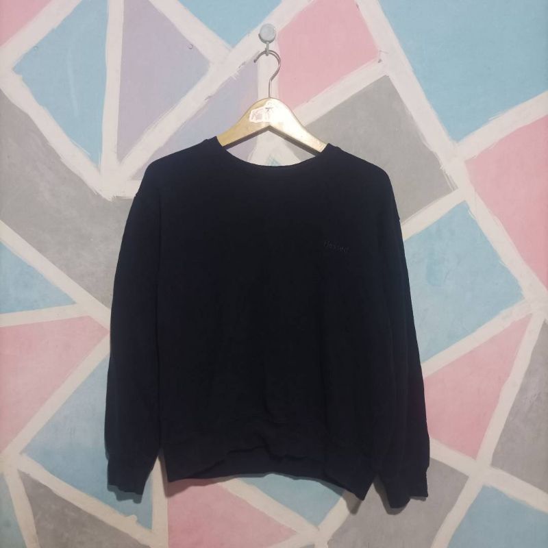 THRIFT CREWNECK HESSED NAVY CN-56