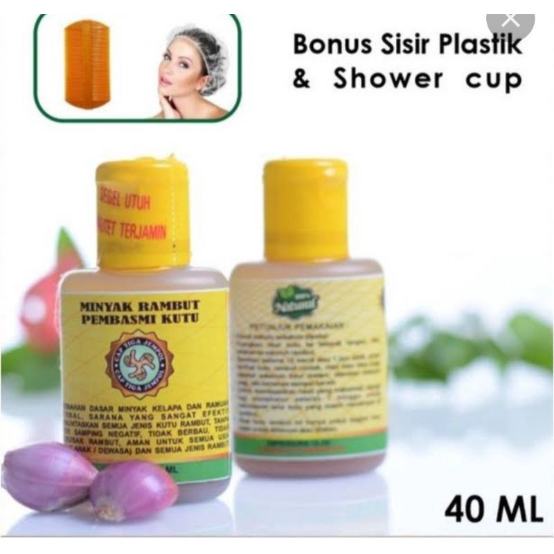 minyak kutu 40 ml || obat kutu || pembasmi kutu rambut