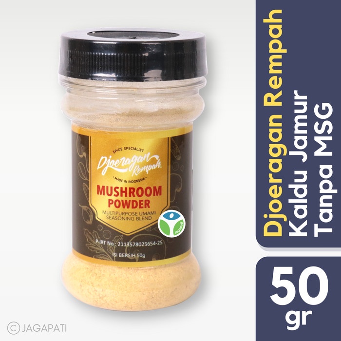 

Terlaris ✨ - Djoeragan Rempah - Mushroom Powder 50gr - Kaldu Jamur - Penyedap Rasa 2.1.23