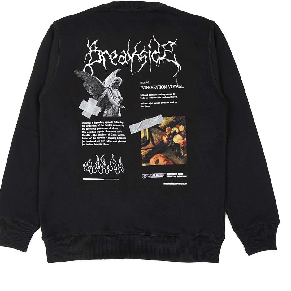 Breakside Crewneck Issue - Black ▫ LR.03Ja23ᴸ