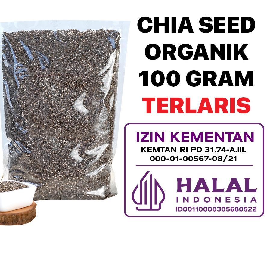 

RVN279 Organic Chia Seed 100 GRAM / Organik |||