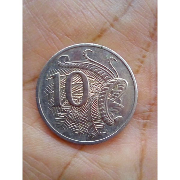 Uang Koin 10 Cent Australia 1998