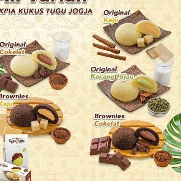 

FAA243 [TERLARIS] Di Jakarta / Bakpia Kukus Tugu Jogja / Bakpia Oleh Oleh Khas Jogja (Isi 10) |||