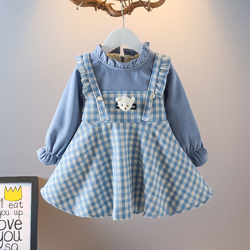 1 - 5 Tahun | Dress Shin Hye Korea Style / Dres Casual Anak Perempuan Cewek Dress Overall Kualitas Import Babycinnamon