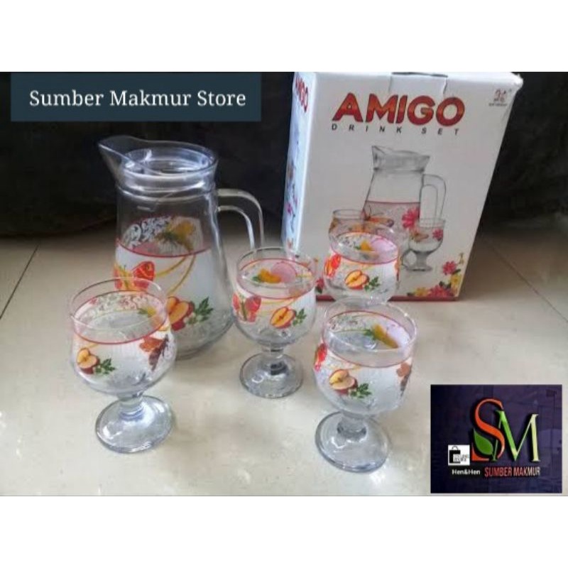 Gelas Set/Drink set AMIGO