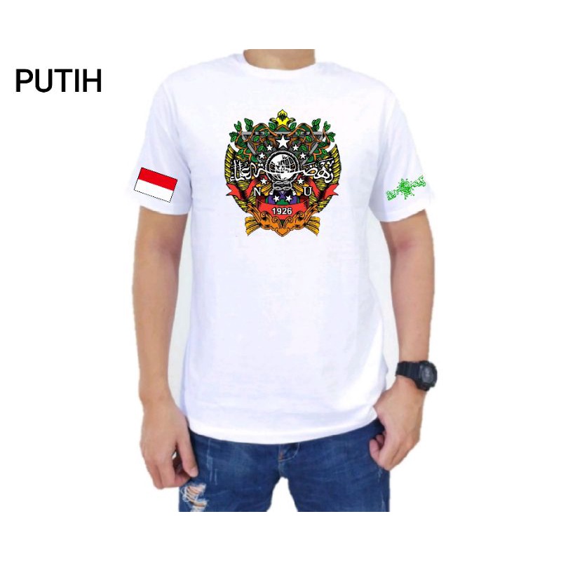 baju atasan KAOS NU Kaos Nahdlatul ulama cotton combed24s