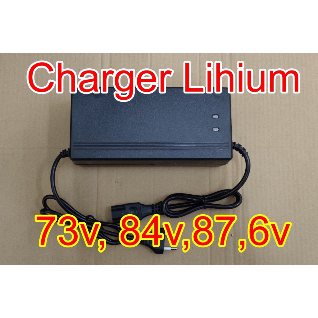 Charger baterai lithium ion lifepo4 sepeda motor listrik