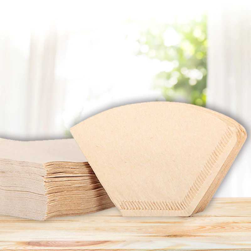 Yolife Kertas Filter Saringan Kopi Espresso V60 Drip 100PCS Large U103