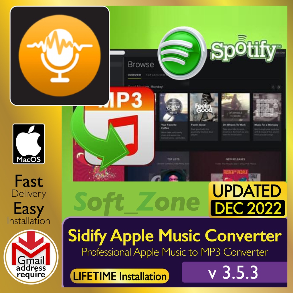 

Sdfy Appl Msc Cnvrtr 3.5.3 - Prfssnl Appl Msc t MP3 Cnvrtr [mcOSX (Intl/M1) Spprt]