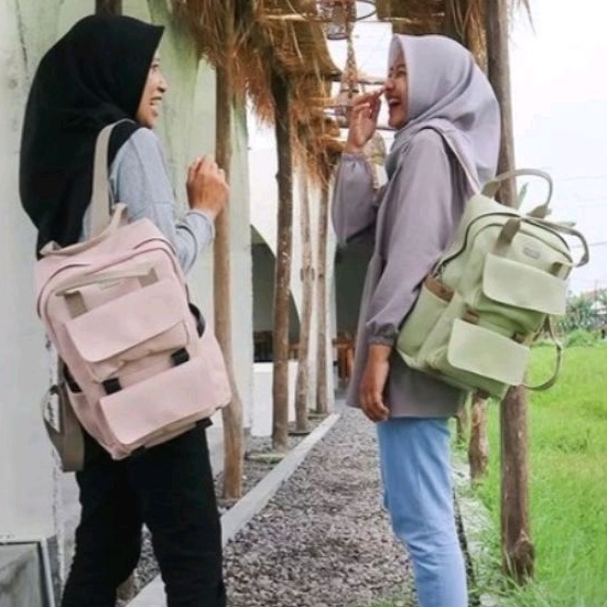 Tas Ransel Lili Rumah Warna
