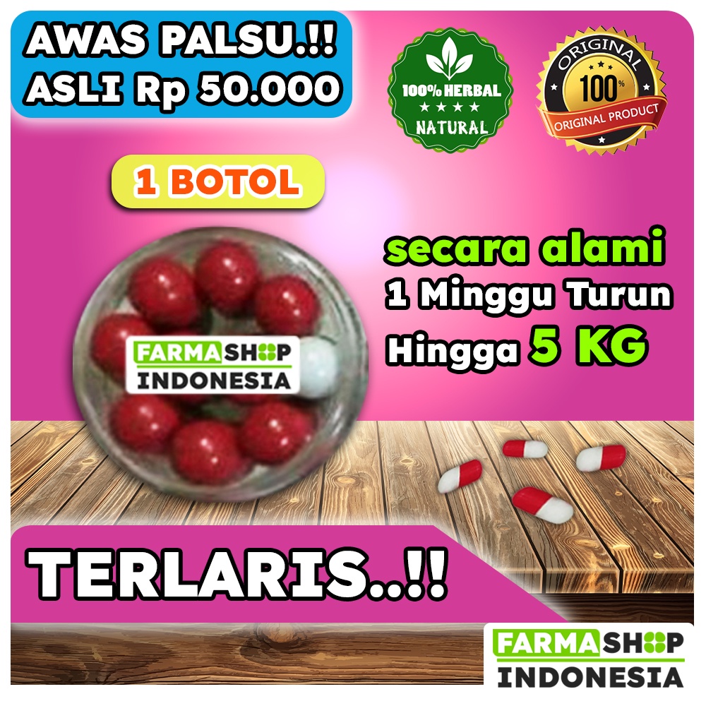 Obat diet/obat diet bpom ori dan ampuh/Obat diet herbal/obat diet ampuh/ dalam 1 minggu/Pelangsing H