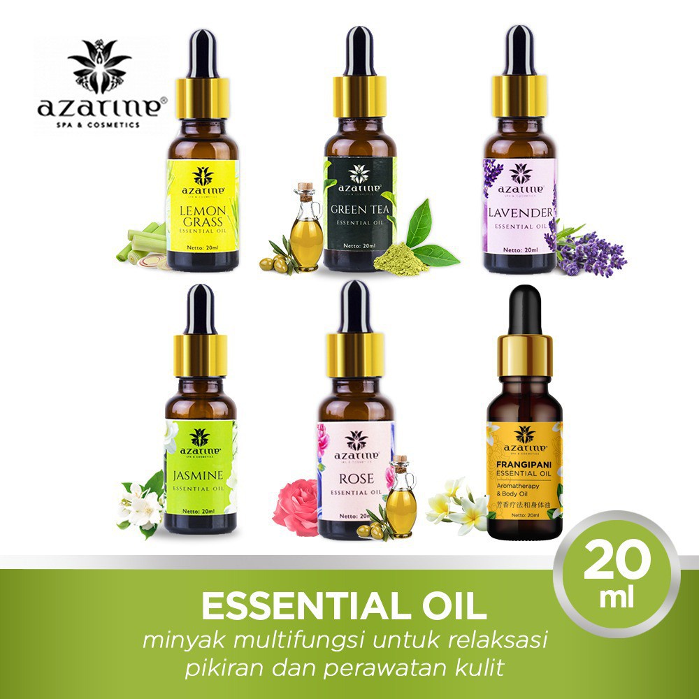 AZARINE ESSENTIAL OIL (MINYAK AROMA TERAPI) 20ML