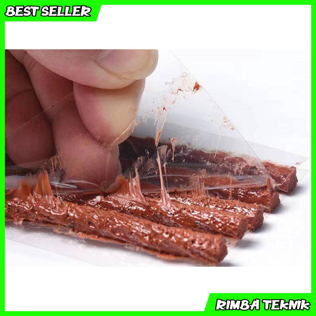 Termurah YUKIDO Refil Karet Tambal Ban Tubles Tubbles Motor Mobil Cacing karet Tubbles - KARET TAMBAL BAN TEBAL berkualitas