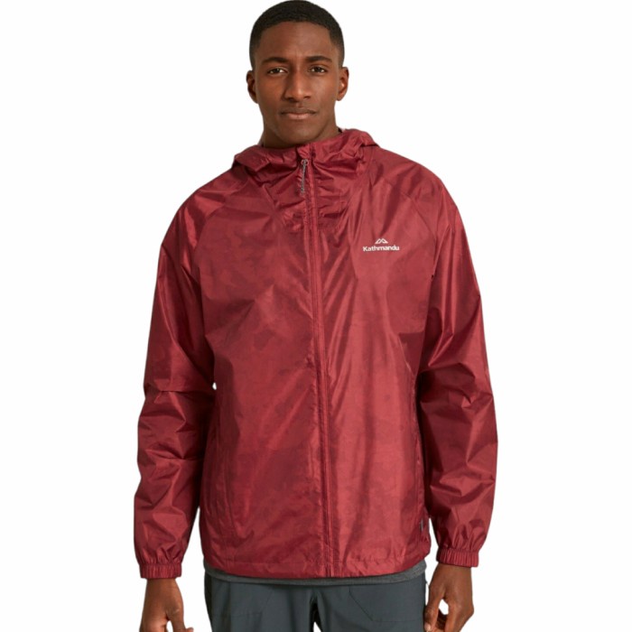 JACKET GUNUNG KATHMANDU POCKET IT MENS TWO LAYER WATERPROOF ORIGINAL