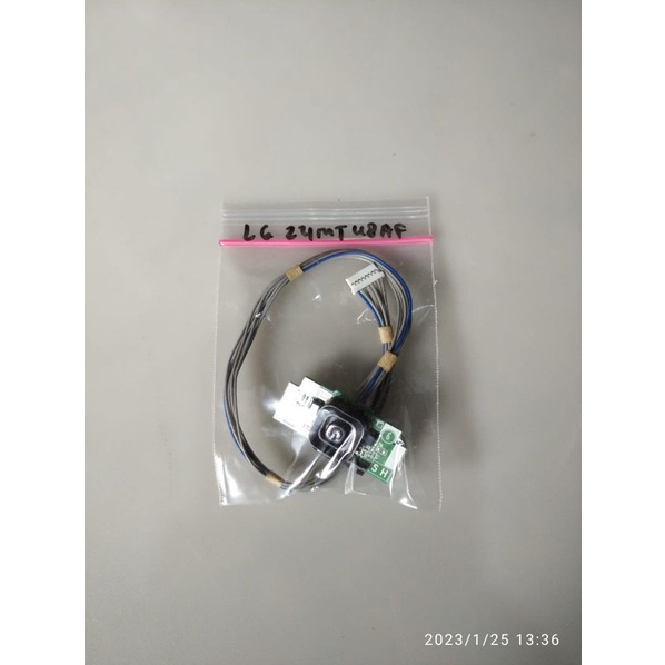 Sensor IR dan Tombol Switch TV LED LG 24MT48AF 24MT48 AF 24 MT 48