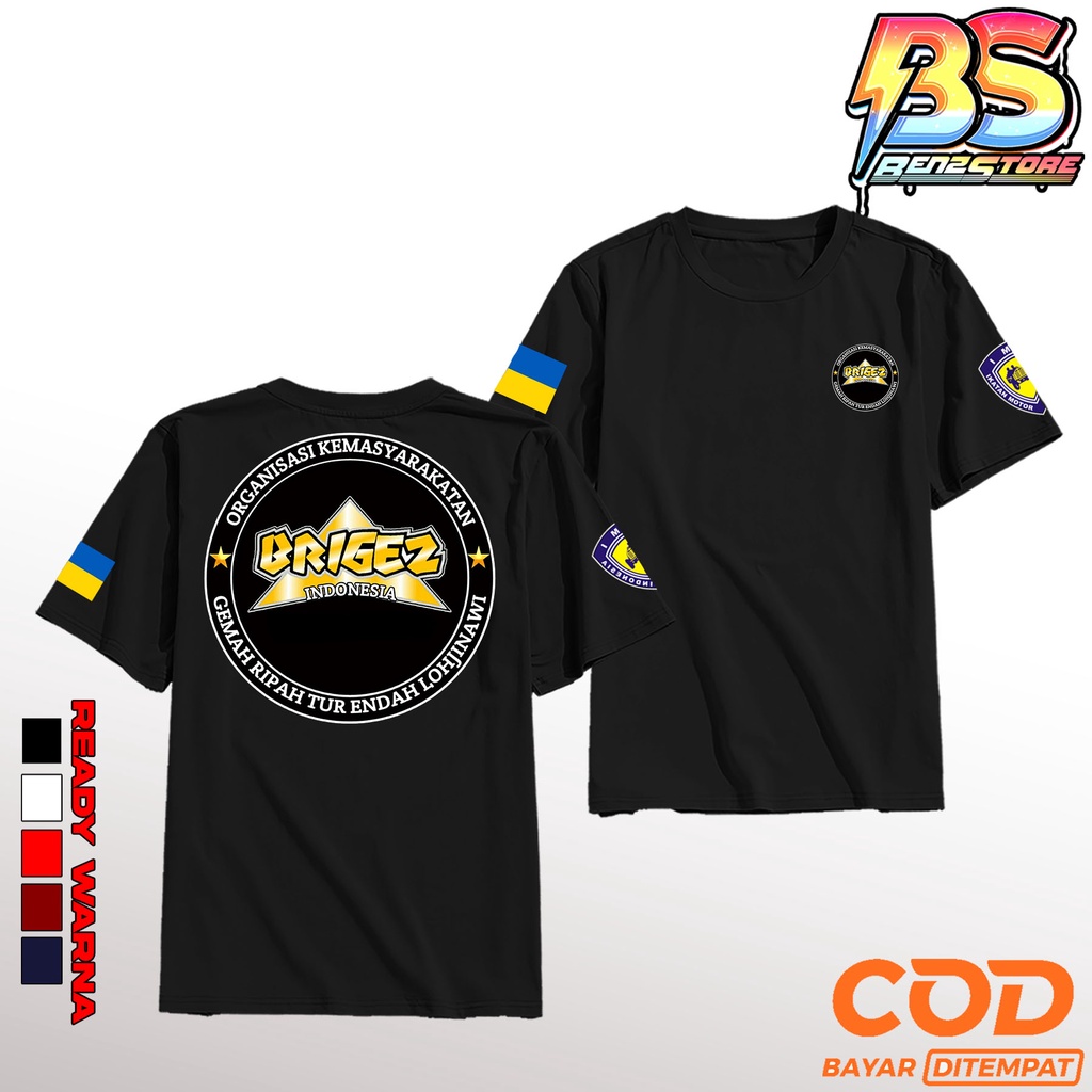 KAOS BRIGEZ VIRAL | KAOS BRIGEZ 11 | KAOS BRIGEZ | KAOS BRIGEZ | BAJU PRIA BRIGEZ | BAJU RACING BRIG
