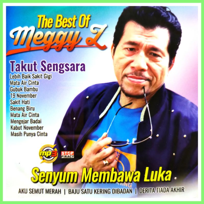 Kaset Mp3 Audio Musik 146 Lagu Dangdut Meggy Z. Album Pilihan Terlaris.