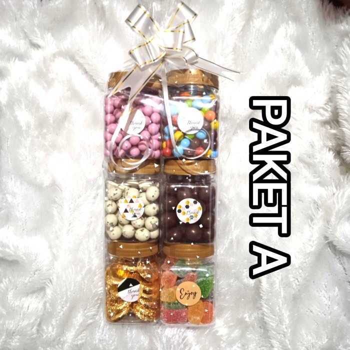 

✨READY✨ -parcel coklat Lagie susun 6 toples - parcel C- 1.1.23