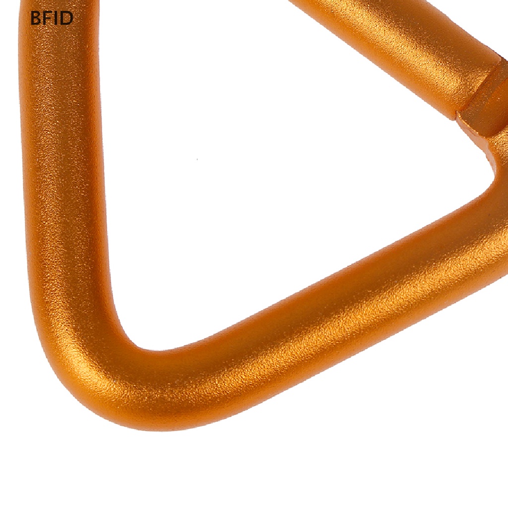 [BFID] 1pc Segitiga Carabiner Outdoor Camping Hiking Gantungan Kunci Ketel Gesper Snap Clip [ID]