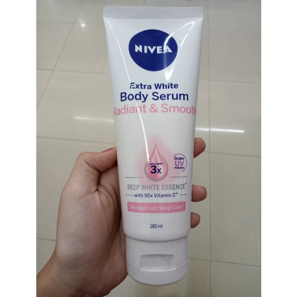 NIVEA BODY SERUM RADIANT &amp; SMOOTH 180 ML ORIGINAL