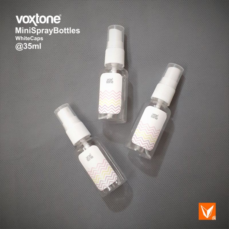 1set(3pcs) Botol Spray Mini kapasitas 35ml - Voxtone Swirl