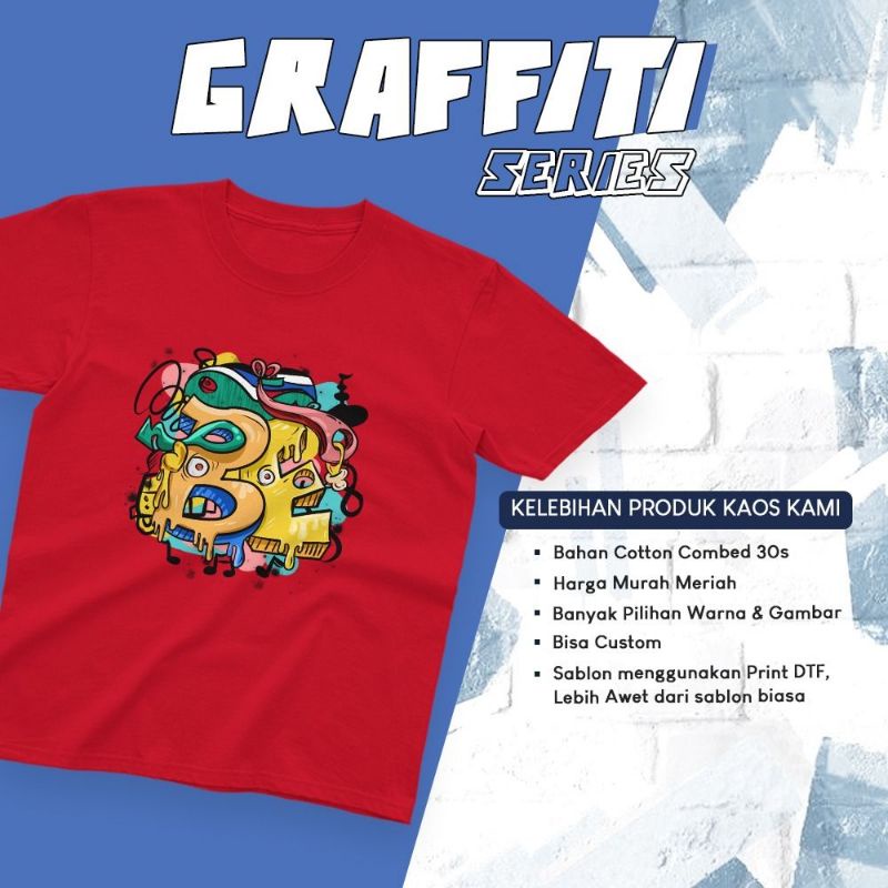 kaos kremokids graffiti series
