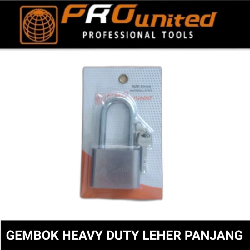 GEMBOK 30MM L/PANJANG HEAVY DUTY PRO UNITED