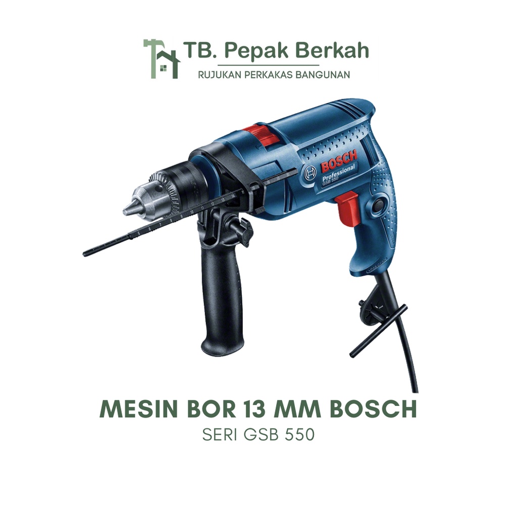 Mesin Bor Impact Bosch GSB 550 13 mm