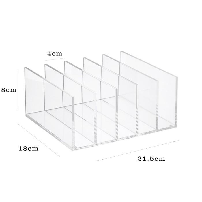 

Acrylic Book Divider - Stand Penahan Pembatas Sekat Buku Akrilik