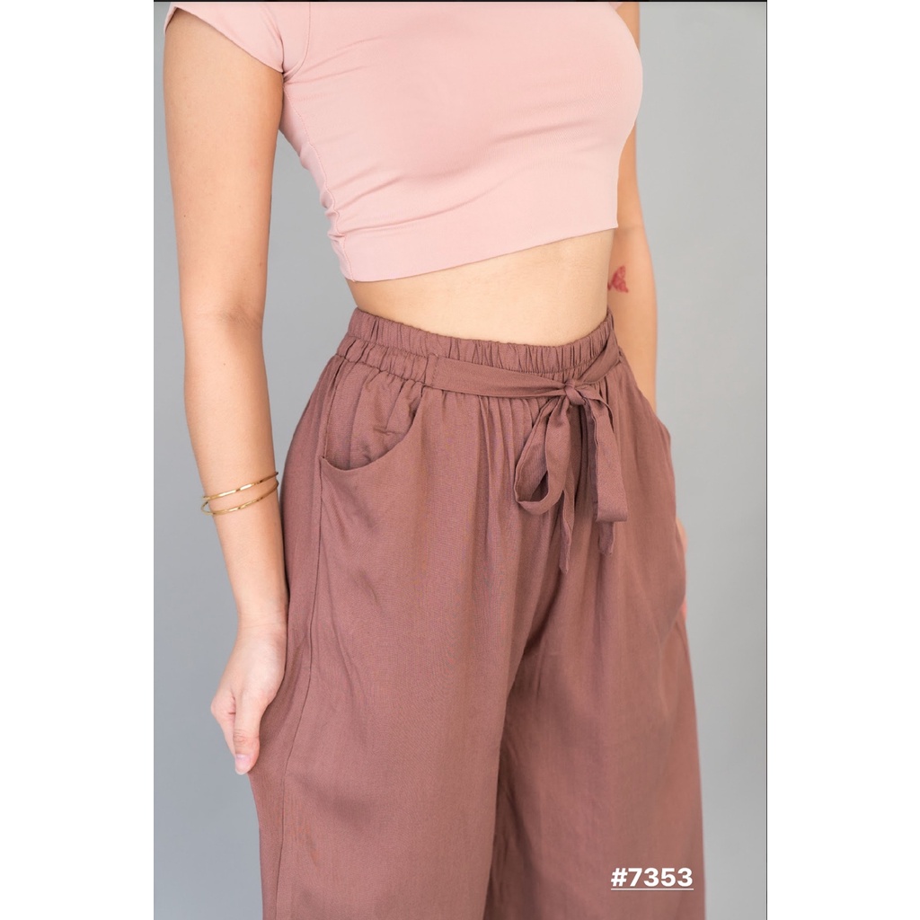 (COD) OH Fashion Celana Kulot Premium Rubi Cullote Pants #7353