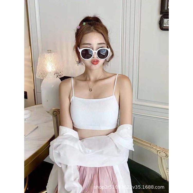 T&amp;Y Bra Wanita Jaring 6614 BH Crop Top Korea Pakaian Dalam Wanita Bra Fashion Tali Kecil Cup Import